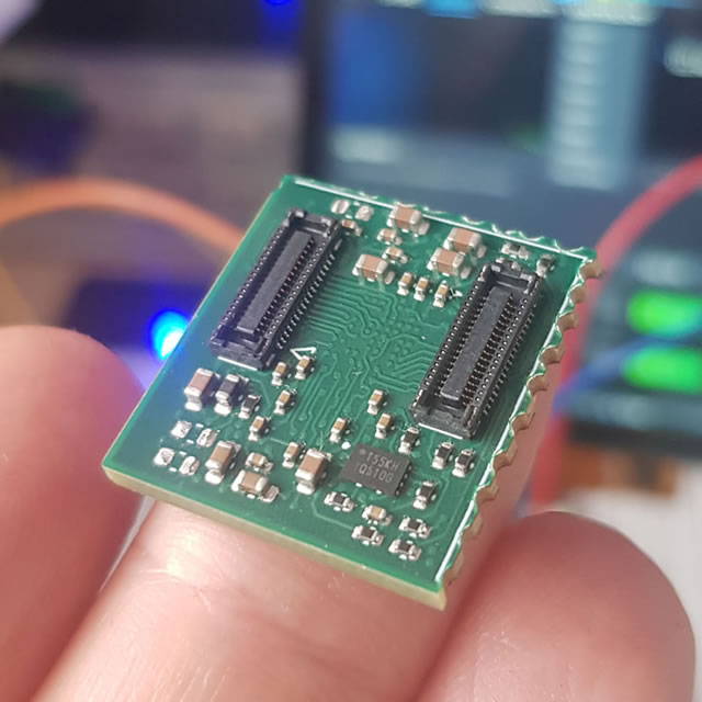 Close-Up of decoder hardware